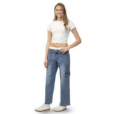 Juniors' Almost Famous Cargo Skater Pants with Boxer Insert