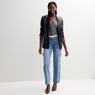 Juniors' Almost Famous Cargo Skater Pants with Boxer Insert
