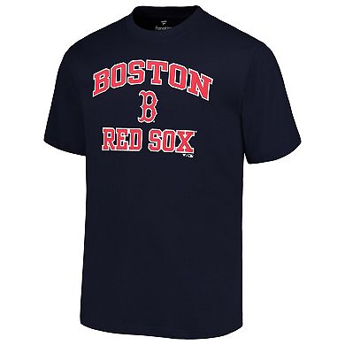 Men's Profile Navy Boston Red Sox Big & Tall Heart & Soul T-Shirt