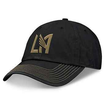 Men's Fanatics Black LAFC Iconic Blocked Fundamental Adjustable Hat