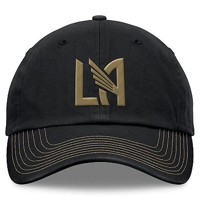Men's Fanatics Black LAFC Iconic Blocked Fundamental Adjustable Hat