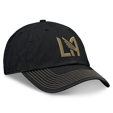 Men's Fanatics Black LAFC Iconic Blocked Fundamental Adjustable Hat