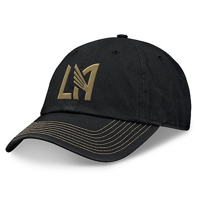 Men's Fanatics Black LAFC Iconic Blocked Fundamental Adjustable Hat
