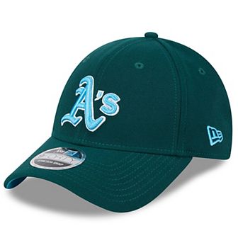 Men's New Era Green Oakland Athletics 2024 Father's Day 9FORTY Adjustable Hat