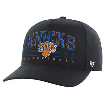 Men's '47 Black New York Knicks Core Roscoe Hitch Adjustable Hat