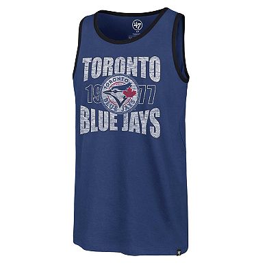 Men's '47 Royal Toronto Blue Jays Upload Franklin Tank Top