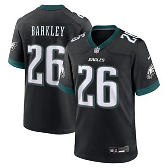 Men's Nike Saquon Barkley Black Philadelphia Eagles Alternate Game Jersey