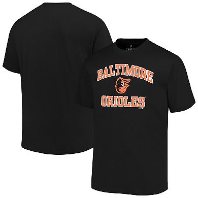 Men's Profile Black Baltimore Orioles Big & Tall Heart & Soul T-Shirt