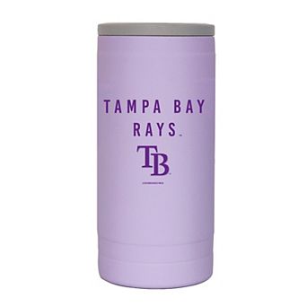 Tampa Bay Rays 12oz. Lavender Soft Touch Slim Coolie