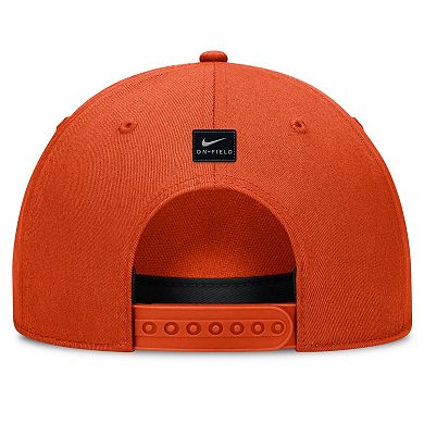 Unisex Nike Orange Clemson Tigers 2024 Sideline Rise Adjustable Hat