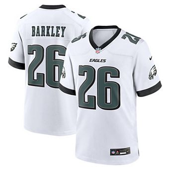 Men's Nike Saquon Barkley White Philadelphia Eagles White Game Jersey