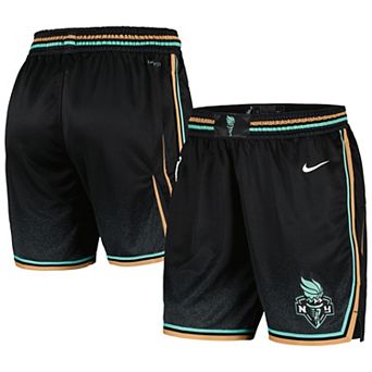 Women's Nike Black New York Liberty On-Court Victory Performance Shorts