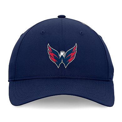 Men's Fanatics Signature Navy Washington Capitals Front Office Ripstop Adjustable Hat