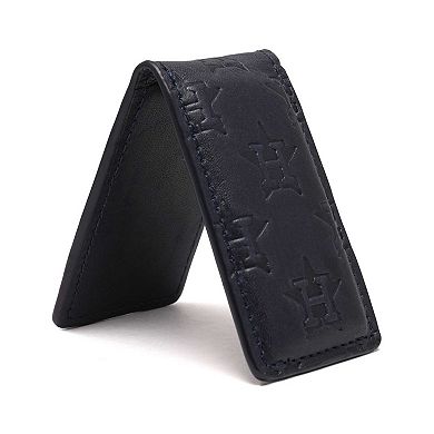 Lusso Navy Houston Astros Sammy Magnetic Money Clip