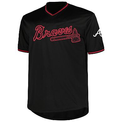 Men's Profile Ronald AcuÃ±a Jr. Black Atlanta Braves Big & Tall Pop Fashion Player Jersey