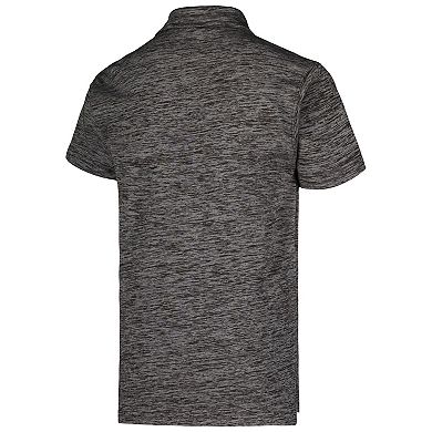 Youth Wes & Willy Charcoal Cleveland Browns Cloudy Yarn Polo