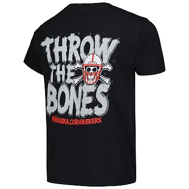 Youth Black Nebraska Huskers Hyperlocal Comfort Colors T-Shirt