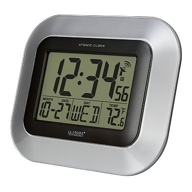 La Crosse Technology Digital Atomic Wall Clock