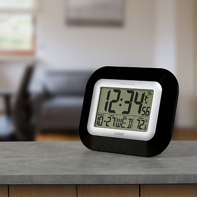 La Crosse Technology Digital Atomic Wall Clock