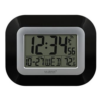La Crosse Technology Digital Atomic Wall Clock