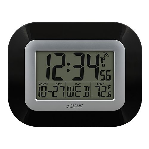 La Crosse Technology Digital Atomic Wall Clock