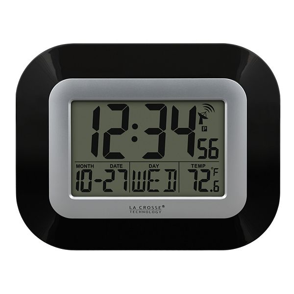 La Crosse Technology Digital Atomic Wall Clock