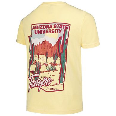 Youth Gold Arizona State Sun Devils Hyperlocal Comfort Colors T-Shirt
