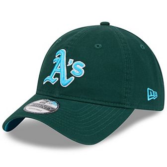 Men's New Era Green Oakland Athletics 2024 Father's Day 9TWENTY Adjustable Hat
