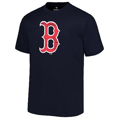 Men's Profile Navy Boston Red Sox Big & Tall Primary Logo T-Shirt