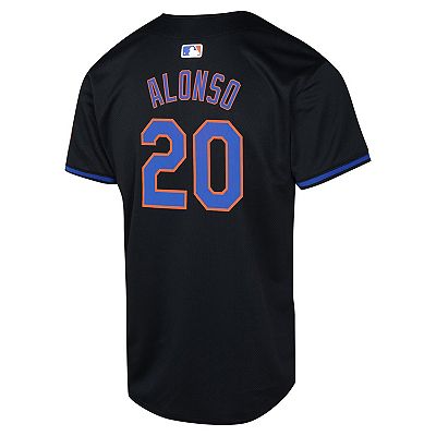 Youth Nike Pete Alonso Black New York Mets Alternate Limited Player Jersey