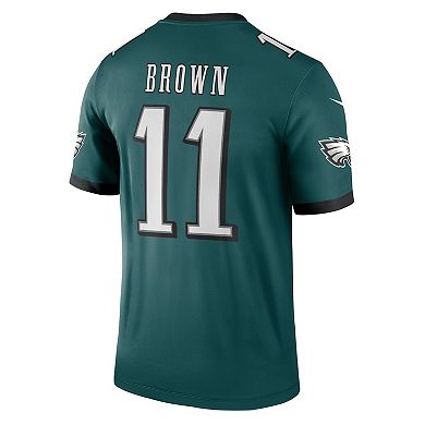 Men's Nike A.J. Brown Midnight Green Philadelphia Eagles Legend Jersey