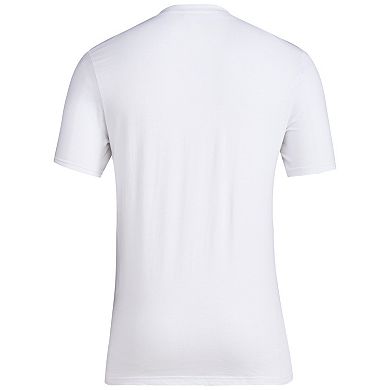 Men's adidas White Texas A&M Aggies Softball Pitcher's Circle T-Shirt