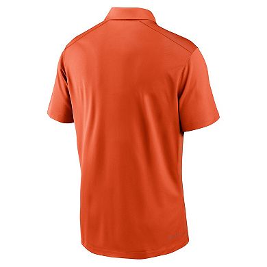 Men's Nike Orange Clemson Tigers 2024 Early Season Coaches Sideline Performance Polo