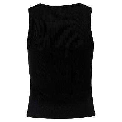 Women's Hype and Vice Black Inter Miami CF Scoop Neck MVP Tank Top