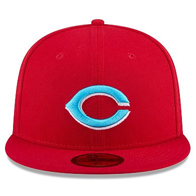 Men's New Era Red Cincinnati Reds 2024 Father's Day 59FIFTY Fitted Hat