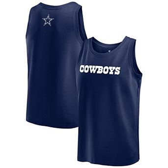 Men's Fanatics Signature Navy Dallas Cowboys Elements Tank Top