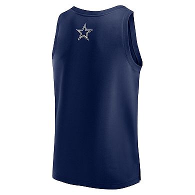 Men's Fanatics Signature Navy Dallas Cowboys Elements Tank Top