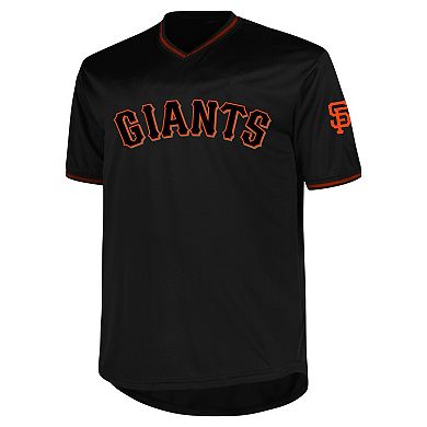 Men's Profile Black San Francisco Giants Big & Tall Pop Fashion Jersey