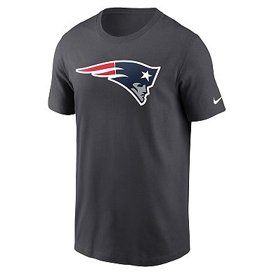 Men's Nike Anthracite New England Patriots Logo Essential T-Shirt