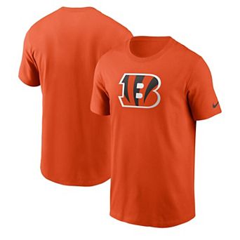 Men's Nike Orange Cincinnati Bengals Primary Logo T-Shirt