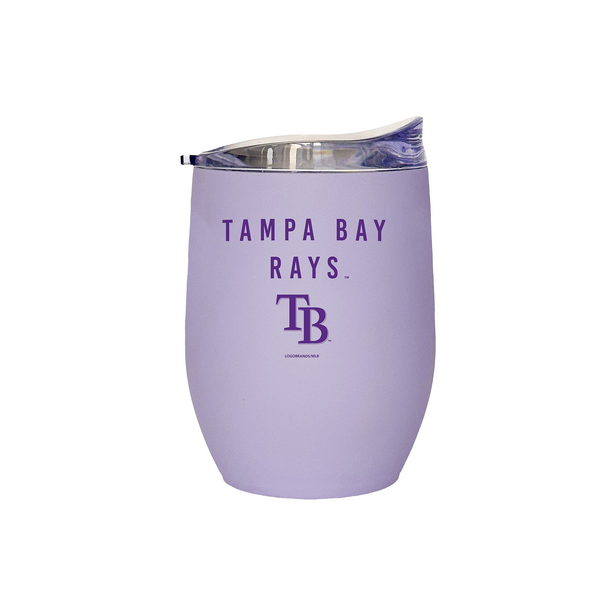 Tampa Bay Rays 16oz. Lavender Soft Touch Curved Tumbler, Team