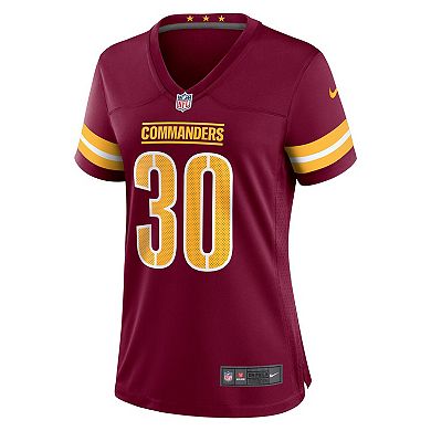 Women's Nike Austin Ekeler Burgundy Washington Commanders Game Player Jersey