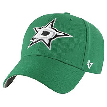 Men's '47 Kelly Green Dallas Stars Wordmark Back Strap MVP Adjustable Hat