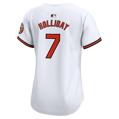 Women's Nike Jackson Holliday White Baltimore Orioles Home Limited Player Jersey