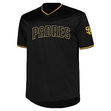 Men's Profile Black San Diego Padres Big & Tall Pop Fashion Jersey