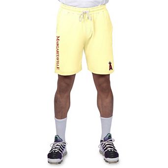 Men's Margaritaville Yellow Los Angeles Angels Peached French Terry Shorts