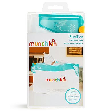Munchkin Jumbo Microwave Sterilizer Bags, 6-Pack