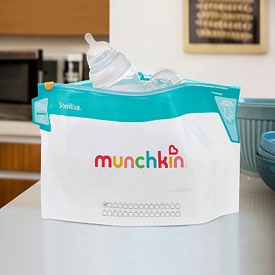Munchkin Jumbo Microwave Sterilizer Bags, 6-Pack