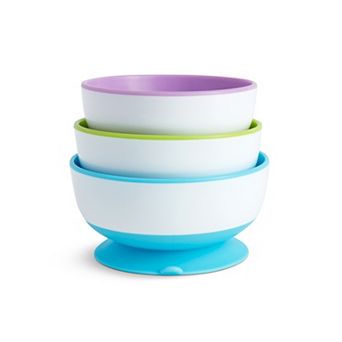 Munchkin 3-Pack Stay Put™ Suction Bowls