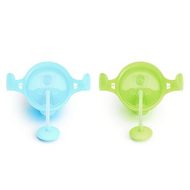 Munchkin 2-Pack Any Angle™ Click Lock Weighted Straw Trainer Cups